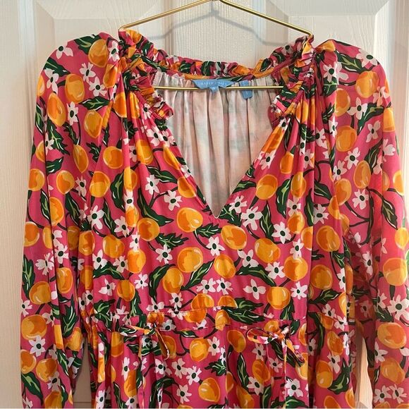 Draper James Pink and Orange Floral Dress - Picture 4 of 6